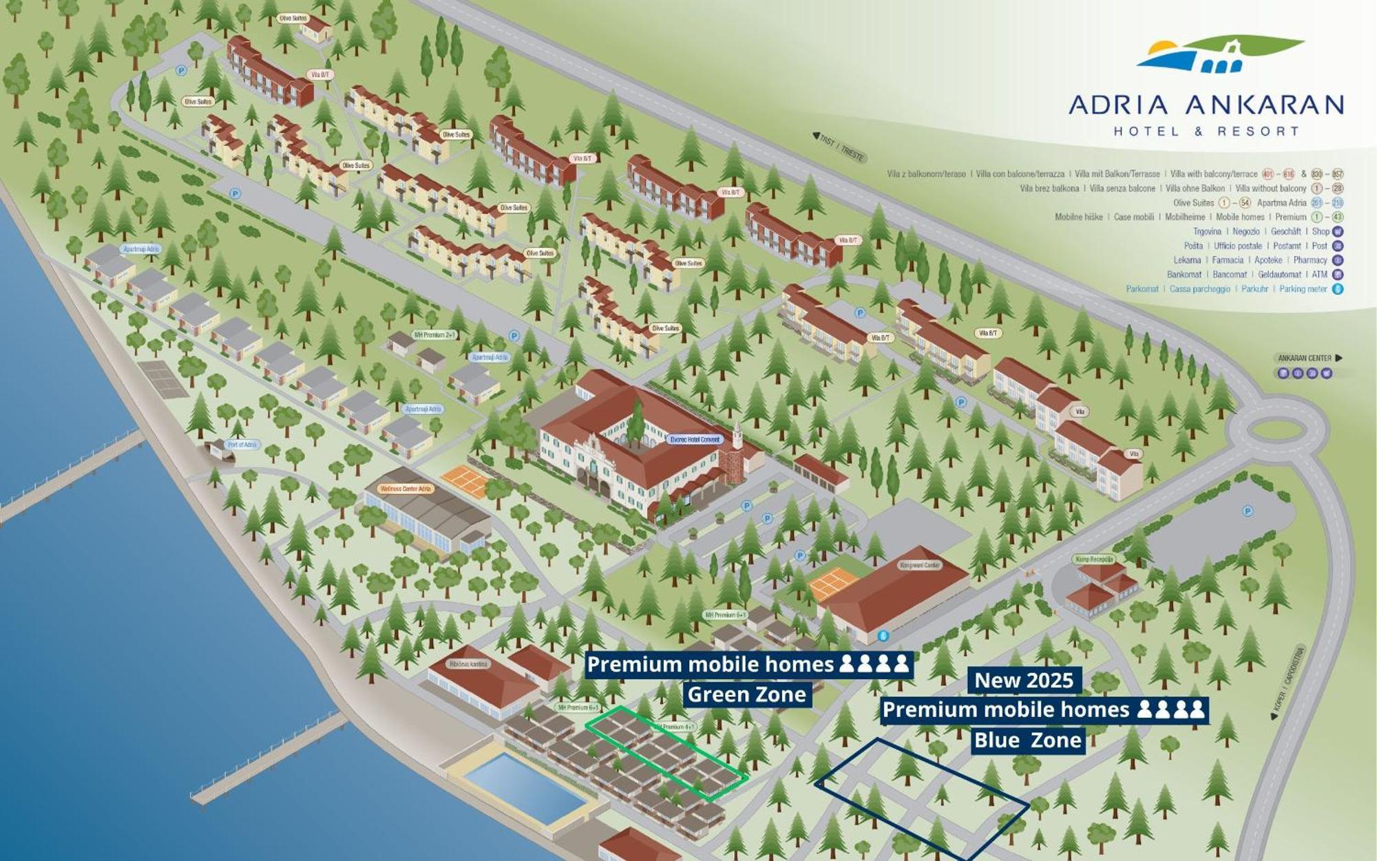 Premium Mobile Homes - Hotel&resort Adria Ferienhaus *